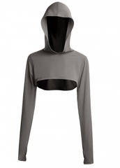 Hoodie Fitness Mujer de Secado Rápido