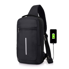 Mochila de Pecho Antirrobo con USB