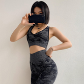 Conjunto Camo Cintura Alta