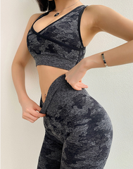 Conjunto Camo Cintura Alta