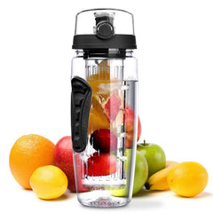 Botella de Agua 1L BPA Free con Infusor