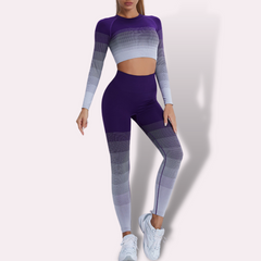 Conjunto Top + Legging Gradient