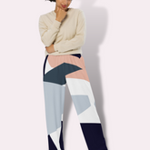 Pantalón ancho ajustable Grid