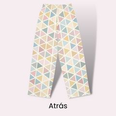 Pantalón ancho ajustable Happy Chess