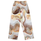 Mármol Pantalón ancho all over