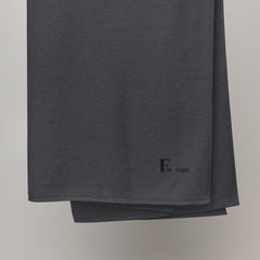 Toalla de algodón turco (Negro-Morado)