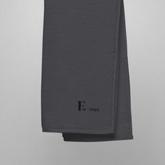Toalla de algodón turco (Negro-Morado)