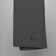 Toalla de algodón turco (Negro-Morado)
