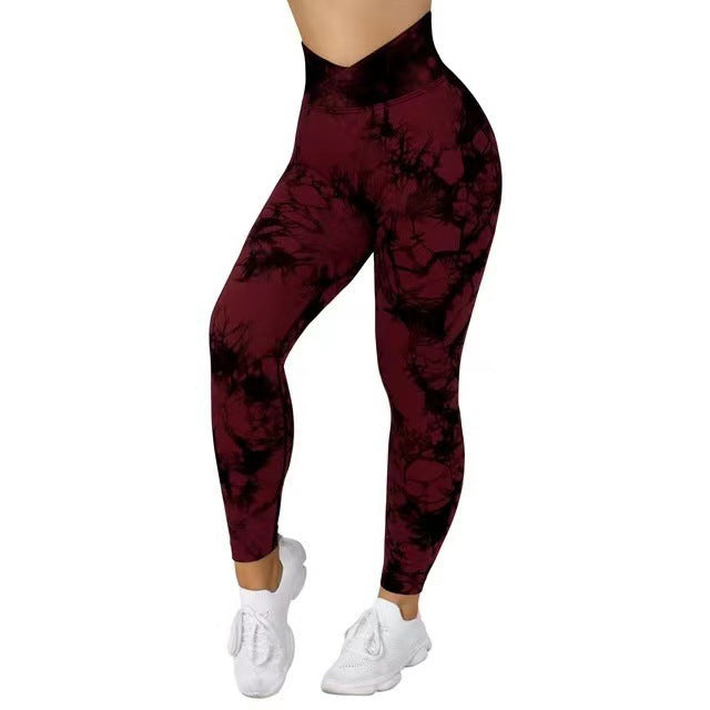 Leggings sin costuras Tie-dye – Fitness Women - Main Image