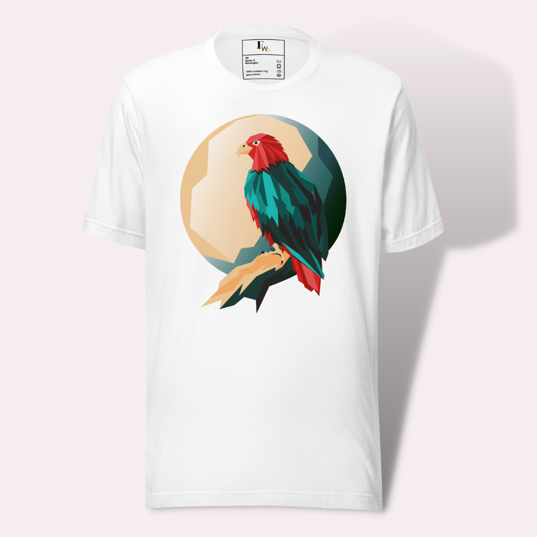 Soft and light T-shirt - Tropical Bird