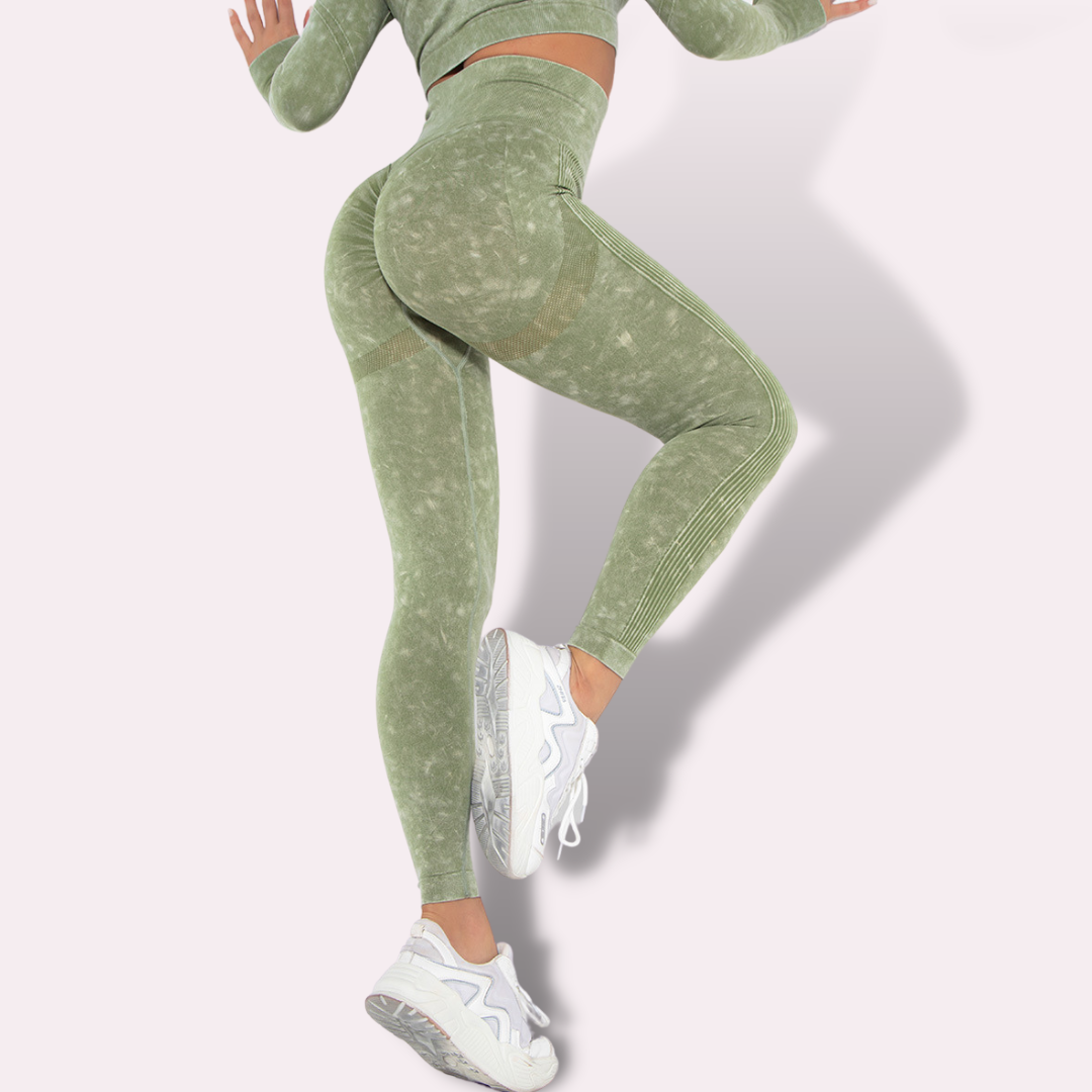 Leggins push-up verde